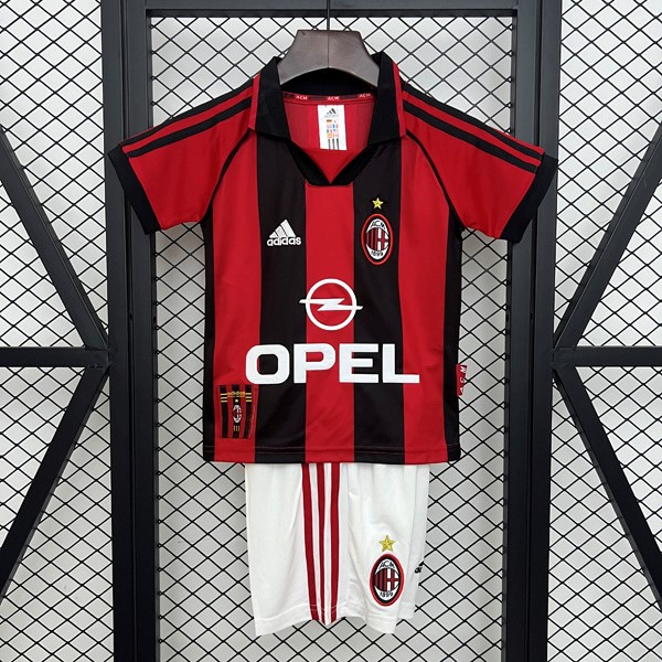 Camiseta AC Milan 1ª Niño Retro 1998-1999
